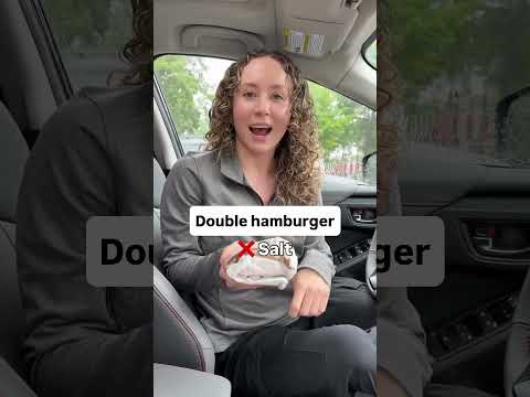 Ordering from McDonald’s with a registered dietitian ￼
