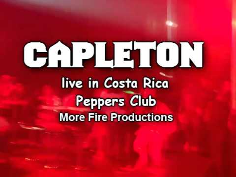CAPLETON live in Costa Rica Pepper's Club Dj Acon The Veteran Feat Jahricio