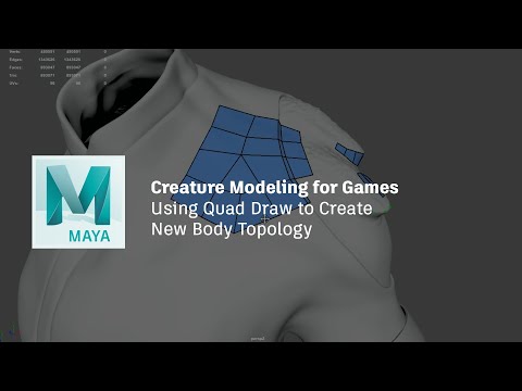 3D Creature Modeling for Games with Maya and ZBrush - Lesson 2 / 22