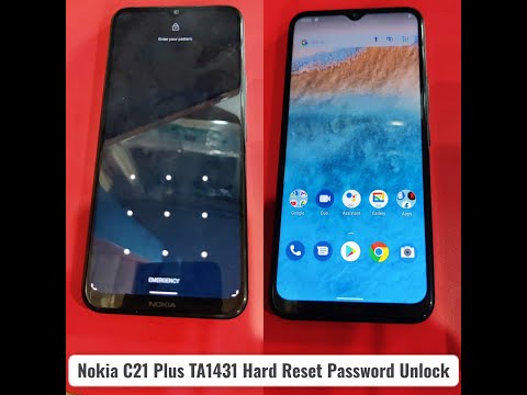 Nokia C21 Plus TA1431 Hard Reset Password Unlock 100%