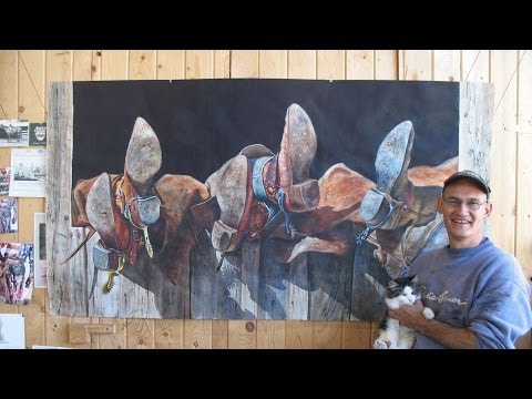 Wet on Wet Americana with Artist Nelson Boren | Northwest Profiles (2014) | KSPS PBS