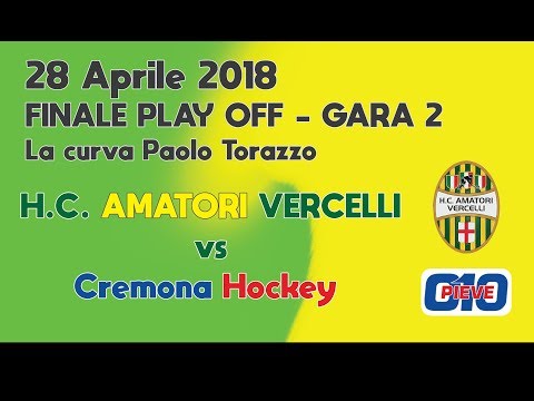 2018-04-28 - Amatori Vercelli 7 - Cremona 3 - Finale Play Off Gara2 - Curva Torazzo