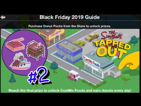 The Simpsons: Tapped Out [504] Black Friday Update (2019) Pt 2 {Purchased Prizes Overview} (FINAL)