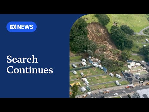 Search continues for people missing in New Zealand landslide | ABC NEWS