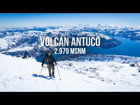 Ascenso al Volcán Antuco en pleno invierno