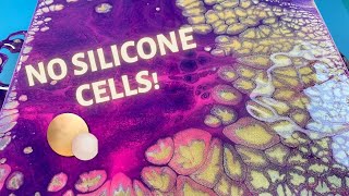 MAGIC? How to Make Cells with no Silicone! ~Pour Painting~Fluid Art