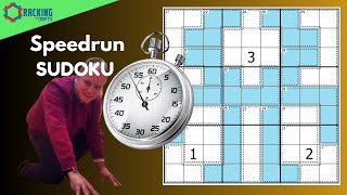 Speedrun on a Sudoku Championship