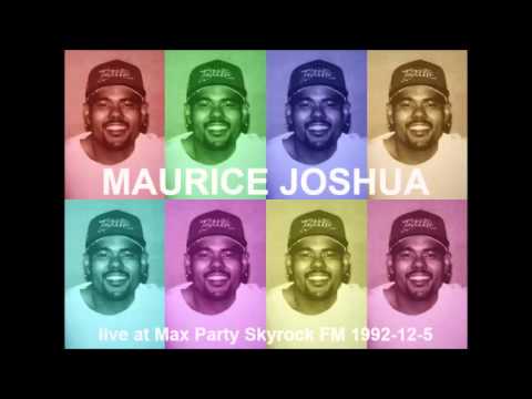 Maurice Joshua live at Max Party - Skyrock Radio 1992-12-5
