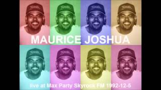 Maurice Joshua live at Max Party - Skyrock Radio 1992-12-5