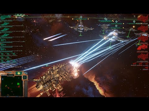 TAU Empire (Water Caste) vs Ork Pirates! Rank 21 - Battlefleet Gothic Armada