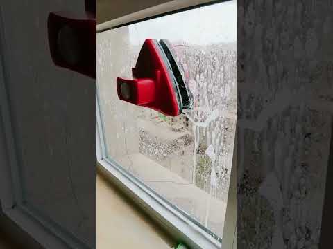 Double Side Magnetic Window Cleaner Brush Tool 🎯Product Link in Description & Comments!🎯
