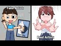 Fake Artist VS Real Artist