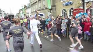 preview picture of video 'Olympic Torch, St. Ives, Cambridgeshire'