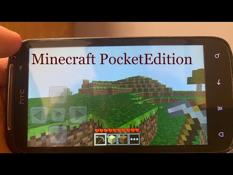 Minecraft Pocket Edition V0.21 Demo I HTC Sensation