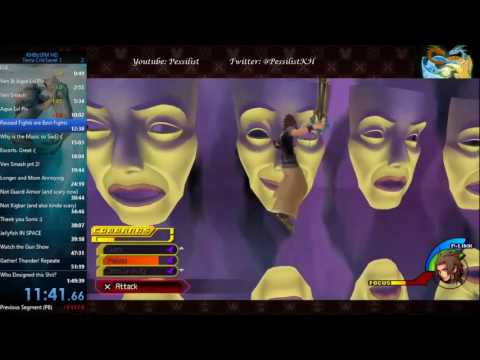 KH:BBS Terra Crit/Level 1 Speedrun in 1:21:46