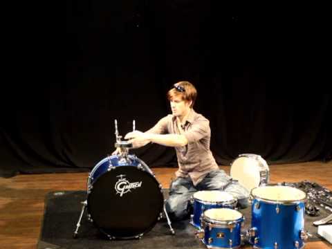 Greenbrier Percussion - How to set up a Gretsch Blackhawk Demo