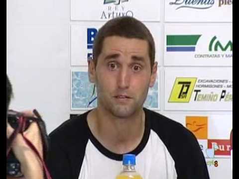 Presentación de Iban Urbano en el Burgos CF