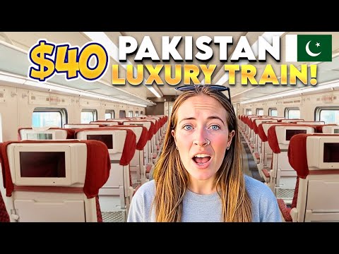 Pakistan’s $40 Luxury Train 🇵🇰 Islamabad to Karachi (Better than London)