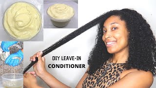 La Recette De Ma Crème Capillaire Pour La Pousse Des Cheveux | DIY