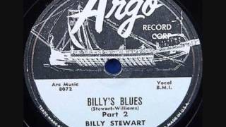 BILLY STEWART   Billy&#39;s Blues Pt 2   1956