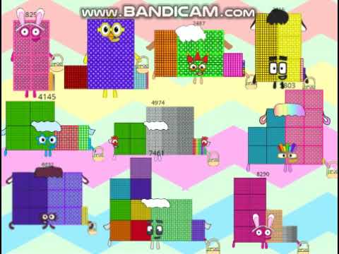 Numberblocks: Happy Easter Day 829 - 8290