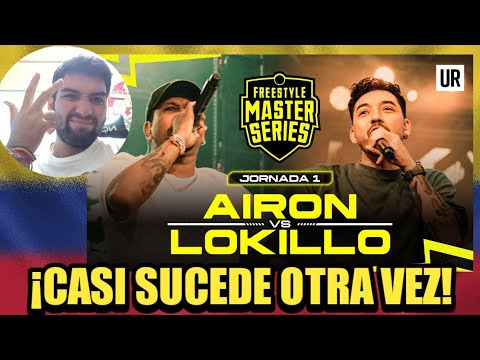 CASI SUCEDE OTRA VEZ😬!! | REACCIÓN Y VOTACIÓN A LOKILLO VS AIRON FMS COLOMBIA JORNADA 1