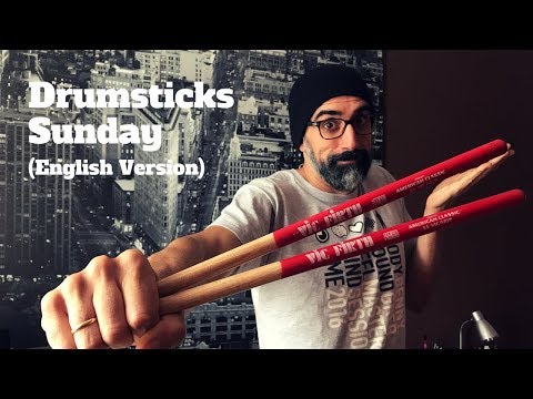 Drumsticks Sunday (Week 30): Extra-Grip 2 (VicFirth American Classic 5A Vic Grip) - English Version