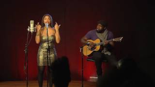 Teedra Moses Acoustic &quot;No Regrets&quot; Emotional Live Performance | #ADTVLive