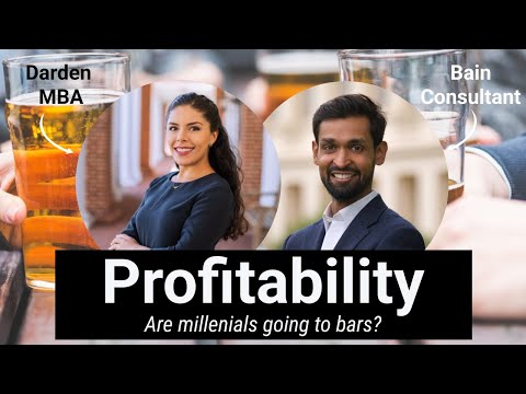 Profitability consulting case interview: sports bar (w/ Bain & BCG Consultant)