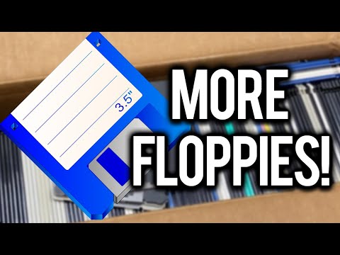 Unboxing Another Round of 100+ Floppy Disks!