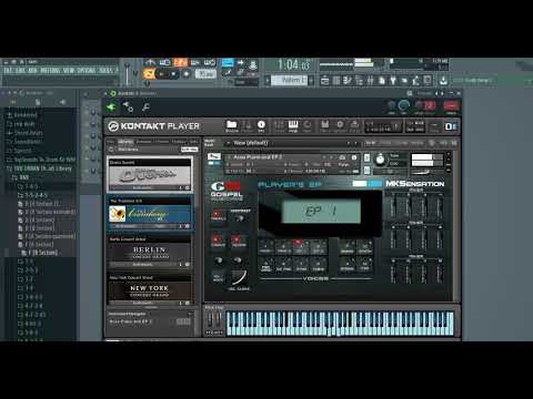 MKSensation Digital Piano Module MKS-20 ( Kontakt )Test