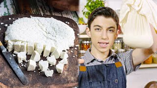 How To Make Indian Paneer Cheese At Home | Eitan Bernath