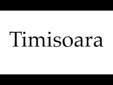 How to Pronounce Timisoara