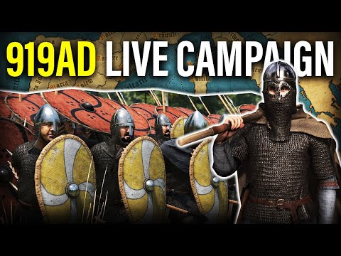 Time For War In MEDIEVAL EUROPE! - Attila AOC 919AD Mod Part 1