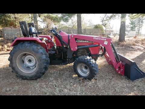 New Farm Tractor for the Homestead! Mahindra 4025