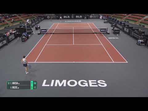 Cristina Bucsa [1] (ESP) vs Antonia Ruzic [6] (CRO) // 6-1 6-0 // W125 Limoges // Quarter-final