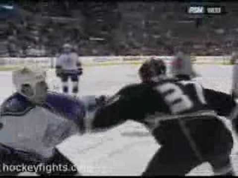 Shane O'Brien vs Tom Kostopoulos