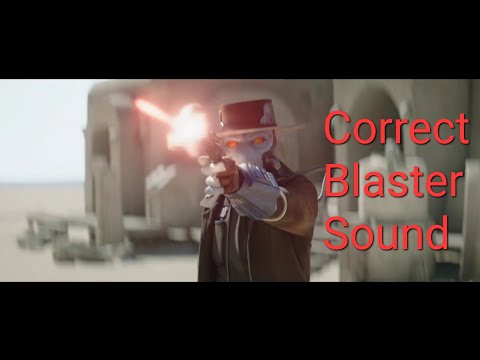 Cad Bane vs Cobb Vanth w/ Correct Blaster Sounds EDIT