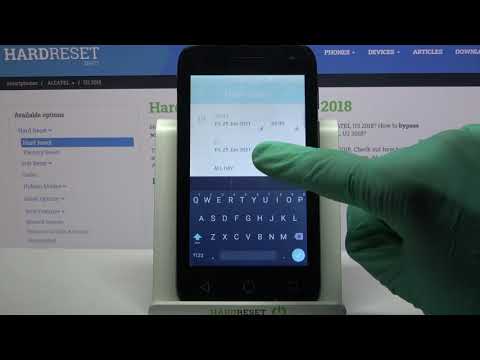 ALCATEL U3 2018 and Plan Creating in Calendar - How to Add New Event