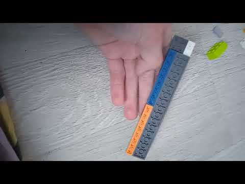 инструкция КамАЗ 54115 авд макси из Лего 1 часть (передний бампер).