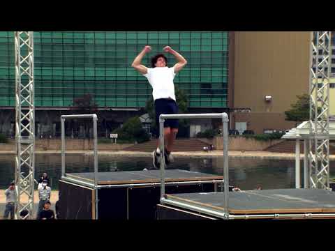 RUDOLPH Shea (USA) - 2024 Parkour Worlds, Kitakyushu (JPN) Qualification Parkour Freestyle Run 1