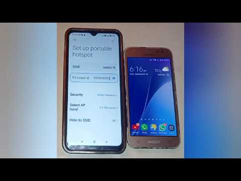 How to find and enable hotspot settings in Redmi note 8 pro, find and enable hotspot settings