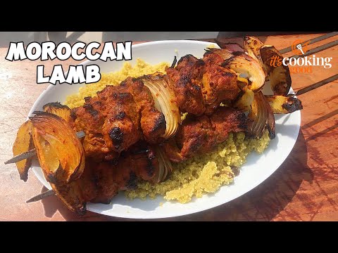 BBQ Moroccan Lamb Kebabs | Juicy, Spiced & Perfectly Charred!
