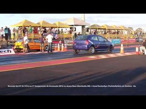 Recorde Gol ST (8.127s) no 2º Campeonato de Arrancada 2016 no Arena Race = Canal DarlanGyn