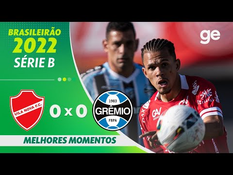 Gols e lances de Vila Nova-GO x Grêmio