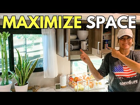 RV Organization Hacks That Transform Tiny Spaces #rvhacks #rvorganization