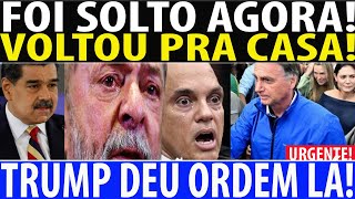 AGORA! ACABA DE SER LIBERTO - VOLTOU PRA CASA HOJE! JAIR BOLSONARO COMEMORA E DEVE SER O PRÓXIMO!