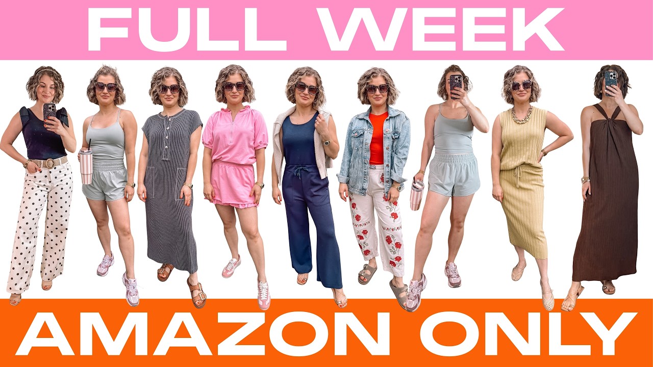 I Only Wore Amazon Clothes for a Week | Here’s What’s Actually Worth Buying!
