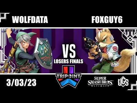 Tripoint Smash 5th Anni.  -  Losers Finals  -  Wolfdata(Link) Vs. Foxguy6(Fox)