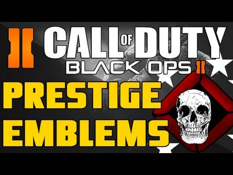"Black Ops 2" - NEW Prestige Emblems! - Elite Clans